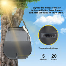 Load image into Gallery viewer, Portable Camping Bathroom Shower Tent Kit, Outdoor Pop Up Privacy Changing Tent with 5 Gallon Shower Bag-(Nozzle Upgraded) (Green)
