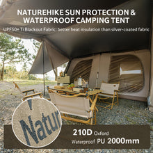 Load image into Gallery viewer, Naturehike Village Instant Tent, 4 Person 8 Person Camping Tent with Full Rainfly, Waterproof Large Cabin Tents for Car Camping
