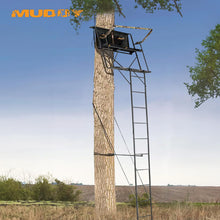 Load image into Gallery viewer, MUDDY Hunting Deer Ladder Stand - 20 ft with Blind Kit
