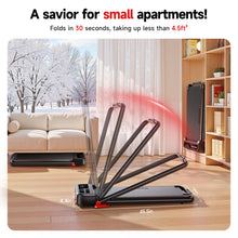 Load image into Gallery viewer, RHYTHM FUN Treadmill with Incline - Deep Black
