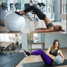 Load image into Gallery viewer, FITMIND Yoga Ball set-65cm&amp;25cm（Blue）
