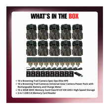 Load image into Gallery viewer, Browning Trail Camera Spec Ops Elite HP5 Bundle
