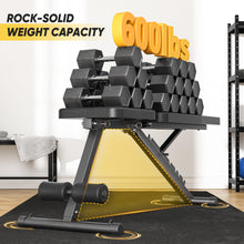 Load image into Gallery viewer, Adjustable Weight Bench for Home Gym, 600LBS Capacity Foldable Workout Bench with 7 Backrest Positions for Full Body Exercise, Compact for Small Spaces, Incline Decline Flat Bench with Quick Adjustment &amp; Easy Folding
