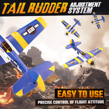 Load image into Gallery viewer, RC Plane, Drones for Kids, 6-axis Gyro Remote Control Airplane, RC Helicopter, Easy Control for Beginners
