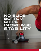 Load image into Gallery viewer, Perfect Pushup Elite - Rotating Handle Design with Steel Ball Bearings for Smooth, Effortless Handle Rotation - Ergonomic Grips, 8" Base &amp; Textured, Non-Slip Bottom Treads - Supports up to 400lbs

