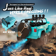 Load image into Gallery viewer, Remote Control Car with Fog Mist &amp; Music, 1:16 Remote Control Truck for Boys, 2.4Ghz RC Car Toy with 2 Batteries, All Terrain
