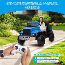 Load image into Gallery viewer, Ride On Truck for Kids 24V Ride On Car with Remote Control Electric UTV Vehicles with Dump Bed, 4WD Power
