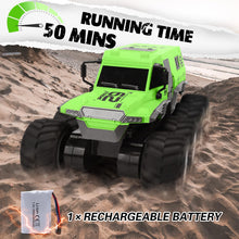 Load image into Gallery viewer, RC Trucks 8WD Offroad Waterproof,50Mins Playing Time Battery,1: 12 Large Remote Control Monster Truck, Amphibious
