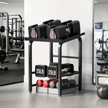 Load image into Gallery viewer, Dumbbell Rack Only Weight Stand For Adjustable Weight 500lbs Load up Heavy Duty for Home Gym（No Dumbbell, Rack Only）
