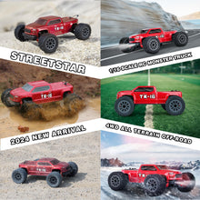 Load image into Gallery viewer, 1/16 Scale All Terrain RC Car, 40KPH High Speed 4WD Electric Vehicle with 2.4 GHz Remote Control, Waterproof, 1800mAh Li-Po
