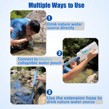 Load image into Gallery viewer, ShuRex 6L Gravity Fed Water Filtration System with Adjustable Tree Strap
