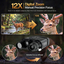 Load image into Gallery viewer, MOSSY OAK 4K Night Vision Goggles for Adults, 40MP Photos, 12X Digital Zoom
