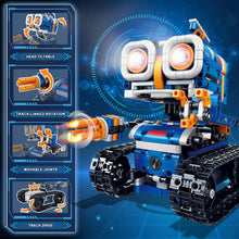 Load image into Gallery viewer, 5in1 STEM Robot Building Kit, 560 PCS APP/Remote Control Mech RC Robotics for Kids Ages 8-12, Science Kit Coding Robots
