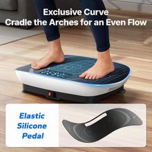 Load image into Gallery viewer, MERACH Vibration Plate Exercise Machine, Curved Vibration Plate for Lymphatic Drainage Weight Loss, Vibrating Plate with Real-Time Calorie Tracking on LED Display, Workout Equipment for Home Women Men
