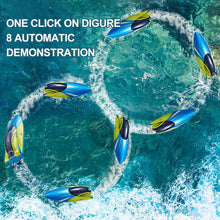 Load image into Gallery viewer, 4DRC RC Boat,S4 Remote Control Boat for Kids Adults,2 Modular Batteries,20+ MPH 2.4GHz High Speed Racing Boats for Pools and Lakes
