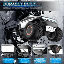 Load image into Gallery viewer, Remote Control Car, 1:12 Large-Scale RC Truck Monster Truck, 4WD All Terrain 2.4GHz Off-Road Toy Car for Boys
