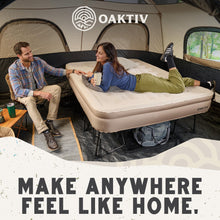 Load image into Gallery viewer, Oaktiv PeakRest Twin Air Mattress with Frame &amp; Built-in Pump
