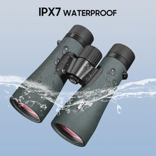 Load image into Gallery viewer, 12x50 UHD Binoculars for Adults High Powered with Upgraded Phone Adapter - Large View, Lightweight, IPX7 Waterproof, BAK4 Prism - Binoculars for Hunting Bird Watching Cruise
