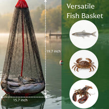 Load image into Gallery viewer, Foldable Fish Trap 24"x10" &amp; Crab Trap 24"x12"
