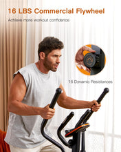 Load image into Gallery viewer, Niceday Elliptical Exercise Machine -  Brown
