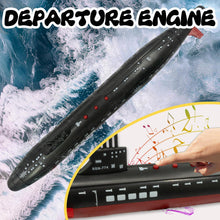 Load image into Gallery viewer, Toy Submarine Military Toy Naval Ship with Launching Function Model Ship with Sound Effects Army Toy War Ship Play Set
