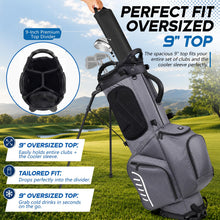 Load image into Gallery viewer, XDriveMax Lightweight Golf Stand Bag Series,Gray with Cooler
