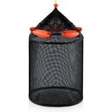 Load image into Gallery viewer, Large Collapsible Floating Fish Basket – Mesh Bait Pen Net for Live Fish
