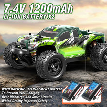 Load image into Gallery viewer, Rc Cars 1:18 All Terrain RC Car for Adults &amp; Boys (18305), 4WD Off-Road RC Truck High Speed Fast 40+ KPH, 4X4 Waterproof
