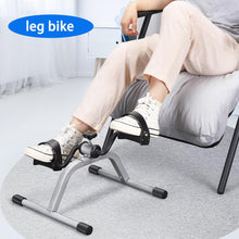 Load image into Gallery viewer, RYGEO Pedal Exerciser Mini Exercise Bike (Silver)
