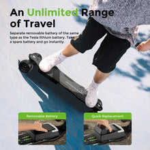 Load image into Gallery viewer, Off Road Electric Skateboard with Remote, 3000W/1200W Brushless Motor, 32/30 Mph Top Speed (1200W &amp; 30 MPH &amp; 12 Miles)

