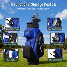 Load image into Gallery viewer, uniHimal 14-Way T-Lock Golf Cart Bag Pro with Full-Length Divider
