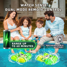 Load image into Gallery viewer, Amphibious Remote Control Car,4WD Waterproof RC Cars, Remote Control Boat,360°Rotation,180°Flip with Led Lights
