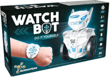 Load image into Gallery viewer, Watch Bot - Make Your Own Robot Toy, Robotics Kit with Remote Control Toys for Kids, Robot Building Kit + 35 Pieces
