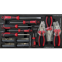 Load image into Gallery viewer, ASKVDL 439PCS Tool Set with 20 Inch Portable 3 Drawer Steel Toolbox Black Blue
