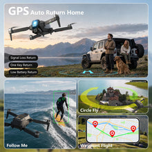 Load image into Gallery viewer, GPS Drone with 1080P Camera for Adults, Drone with 4.5″LCD Screen Remote

