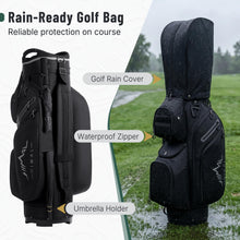 Load image into Gallery viewer, uniHimal Golf Cart Bag, 15 Way Organizer Divider Top with Handles
