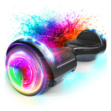 Load image into Gallery viewer, Scooter, Electric Scooters with 6.5&quot; Flash Wheels &amp; LED Headlights Fender Lights, All Terrain for Girls Boys Kids Ages 5+

