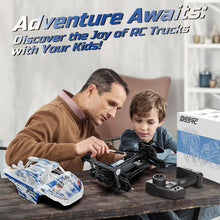 Load image into Gallery viewer, 1:14 All Terrain RC Cars, 40KPH High Speed Off Road RC Truck,4WD Remote Control Car with 2 Li-ion Batteries, Fast Extreme Monster Truck
