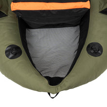 Load image into Gallery viewer, Rosyouth Inflatable Kayak Set, 1-Person Portable Outdoor Fishing Boat with Adjustable Shoulder Straps, Inflatable Fishing Boat for Lakes and Rivers, 286.6 lbs Weight Capacity, Green

