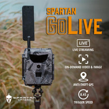 Load image into Gallery viewer, Spartan Camera GoLive 4G LTE Trail Camera, Free Roaming in US, Live-Streaming, Anti-Theft GPS, On-Demand Image&amp;Video Capture, Real-time Updates, Built-in Lithium Battery, Blackout (2, Multi-Carrier)
