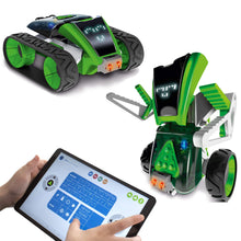 Load image into Gallery viewer, Play Visions Buildable &amp; Programmable Toy Robot Kit for Kids - Bring Mazzy to Life - Create an Interactive Android or Rover Vehicle Model

