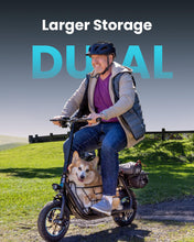 Load image into Gallery viewer, Adults Electric Scooter with Large Middle Basket, 550W Motor 18.6 MPH 20 Mile Distance, Foldable E-Scooter
