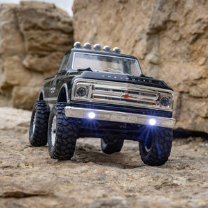 RC Truck 1/24 SCX24 1967 Chevrolet C10 4WD Truck RTR (Comes with Everything Needed to Run), Black, AXI00001V2T4
