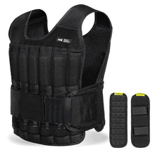 Load image into Gallery viewer, BeatBoost Weighted Vest Men 20 lb Adjustable Weighted Vest with Steel Plates Weights for Walking Strength Training Running Workout
