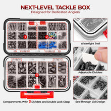 Load image into Gallery viewer, MadBite by KastKing Fishing Tackle Kit, 400pcs Terminal Tackle Kit
