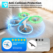 Load image into Gallery viewer, Drone for Kids,Easy-to-Use RC Drone with LED Propeller Guards Altitude Hold
