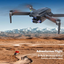 Load image into Gallery viewer, Pro Drone with 6K UHD Camera and 3-Axis Brushless Gimbal, GPS Smart Control for Adults and Beginner, Plus 70Mins Flight Time

