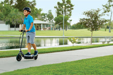 Load image into Gallery viewer, Electric Scooter for Kids Age 8 and Up, LED Light-Up Deck, 8&quot; Air-filled Front Tire, Up to 40 min Continuous Ride Time
