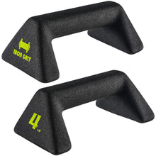 Load image into Gallery viewer, Push Up Handles with Ergonomic Handles and 4lb weight-Non-slip Parallettes Bars for Strength
