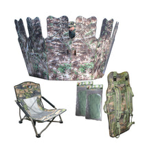 Load image into Gallery viewer, GhostBlind Phantom Extreme Bundle, Hunting Blinds and Hunting Accessories, Carry Pack, Extenders and Chair Included

